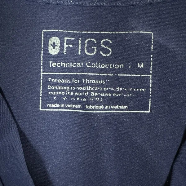 Figs Women's Scrub Top‎ Technical Collection One Pocket V Neck M - Image 5