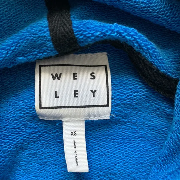Wesley blue hoodie Size XS - Image 3