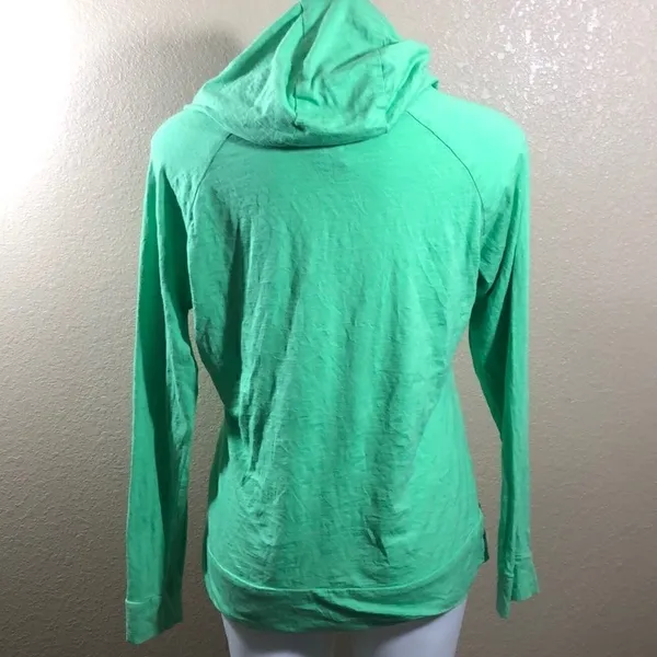 Champion green warm drawstring hoodie - Image 4