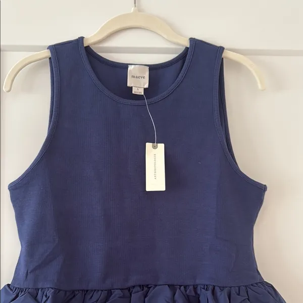 Anthropologie: Maeve Bubble Peplum Tank - Image 2
