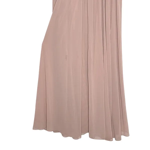 Lulus Dress Romantic Cottage Bridesmaid Boho Formal Maxi Gown Dusty Rose XL Flaw - Image 2