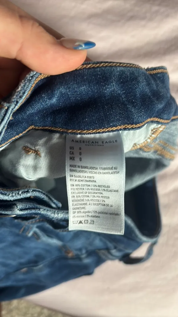 American Eagle Jean Shorts Woman’s 0 - Image 5