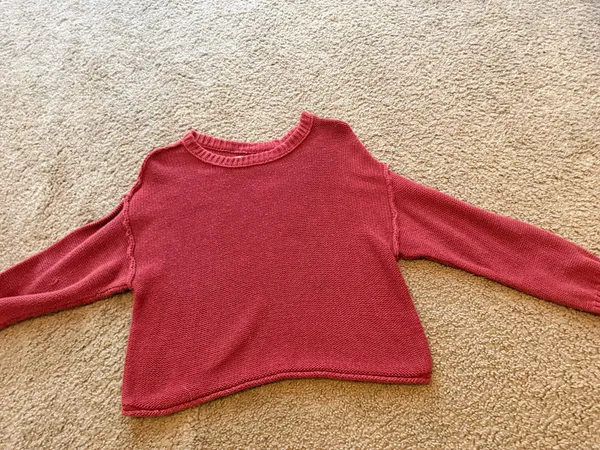 Red American Eagle Sweater Knit - Image 3