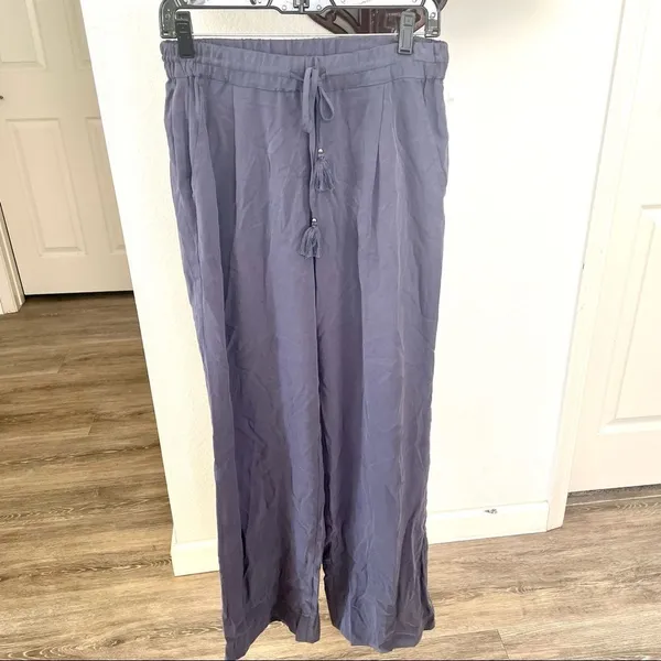 Paige Solynne tie waist pant in periscope - Image 9