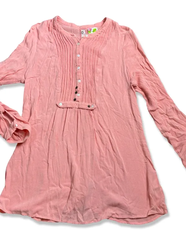 Free People Snap Out Of It Gauzy Tunic Top - Image 2