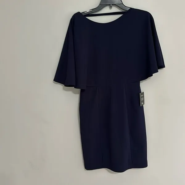 Lulus You Navy Blue Backless Dress Lulus - Image 2