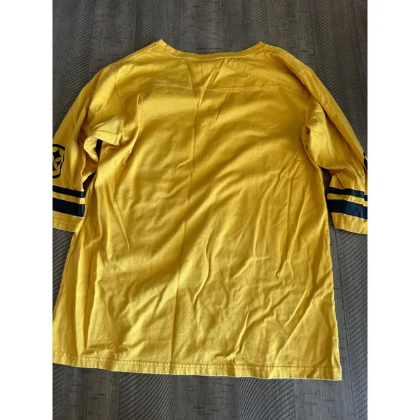VS PINK Pittsburgh Steelers NFL Jersey Long Sleeve Spirit‎ Shirt - Size S - Image 5