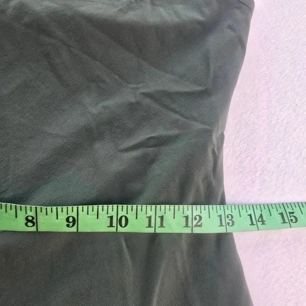 Outdoor Voices‎ Exercise Dress Forest Green Racerback Built-in Shorts Pockets XS - Image 9