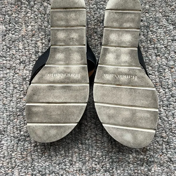 Franco Sarto Darius Black and Brown Women's Sandals - Image 4