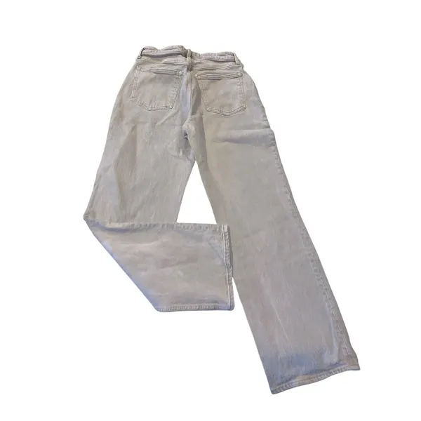 Abercrombie & Fitch Relaxed Jeans 29 8R Tan‎ Curve Love 90s High Rise Retro - Image 4
