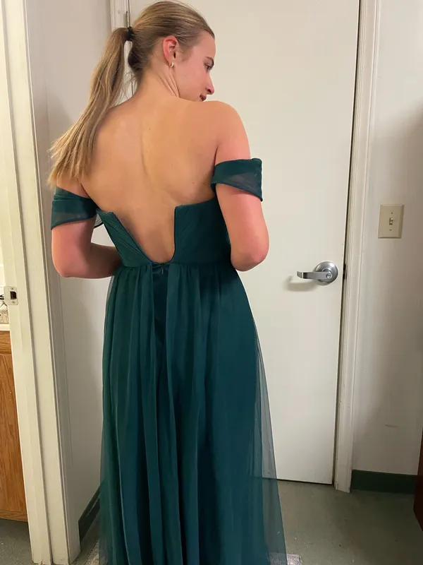 Prom dress Green - Image 3