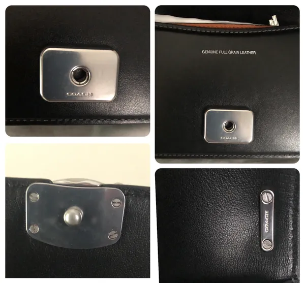 Coach Bandit black leather crossbody - Image 13