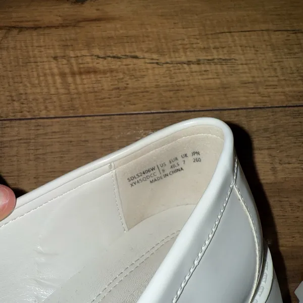 White chunky loafers - Image 9