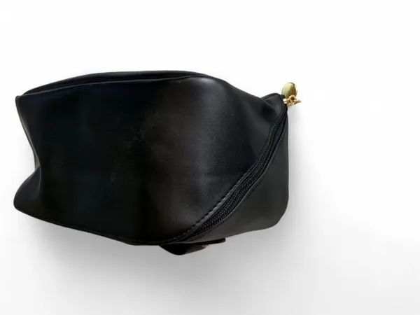 NWOT Black Cosmetic Travel Bag Makeup Organizer - Image 3