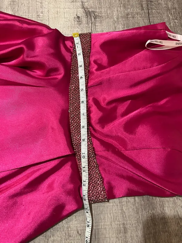 SHERRI HILL Prom/Pageant Dress 52565 in Magenta - Image 8