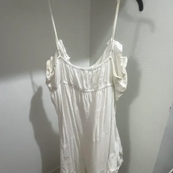 Cotton on white asymmetrical dress - Image 4