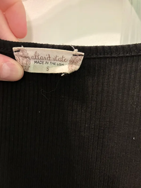 Altar'd State Black Bodysuit - Image 3