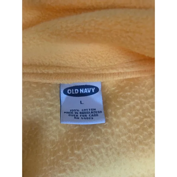 Old Navy Womens L Quarter Zip in Yellow - Image 4