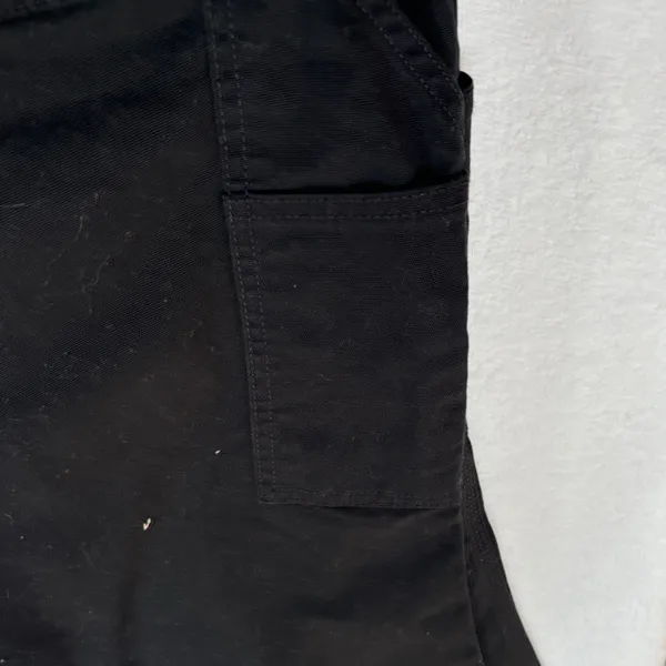 Carhartt Loose Fit Canvas rugged flex Black Pants - Image 3