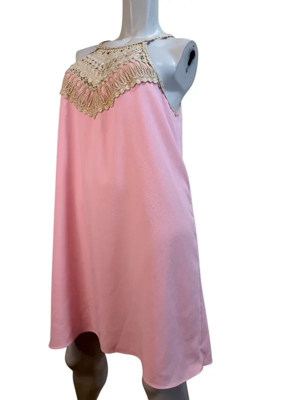 Lilly Pulitzer Resortwear Preppy Coastal Pearl Soft Shift in Coral Reef Tint Sz - Image 3