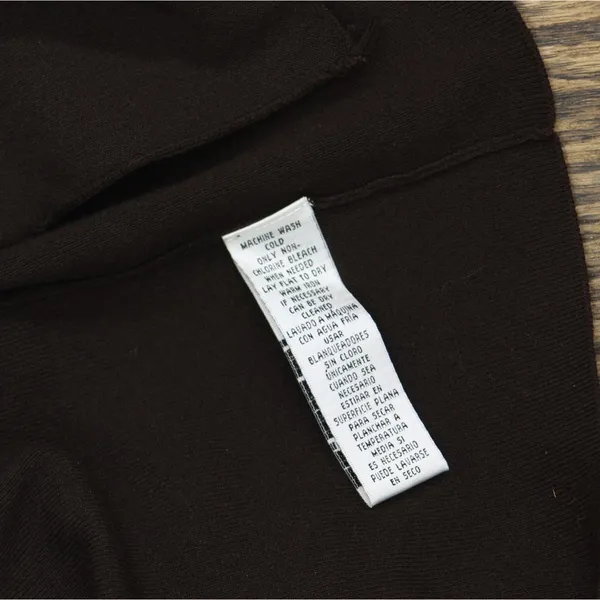 Easy Spirit Womens Vintage Y2K Full Zip Knit Sweater Brown M - Image 4