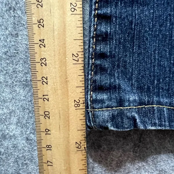 BandalinoBlu Denim Jeans Bootcut‎ Dark Wash Comfort Stretch Women's Size 6 - Image 3