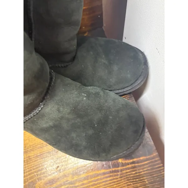 UGG Black Tall Boots Size 7‎ - Image 5