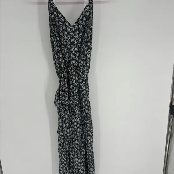 NWT Gap Wide Leg Belted Floral Jumpsuit - Image 6
