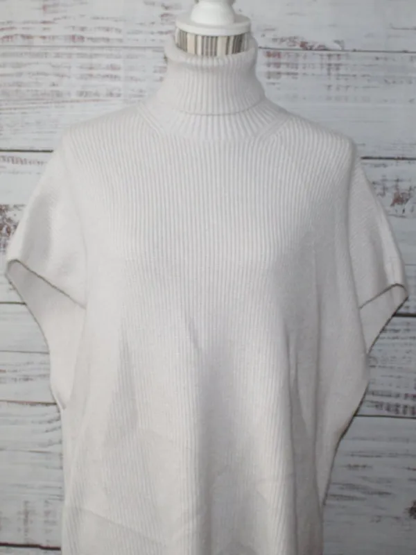 Zara turtleneck Oversized Knit Vest Dress Size Small - Image 3