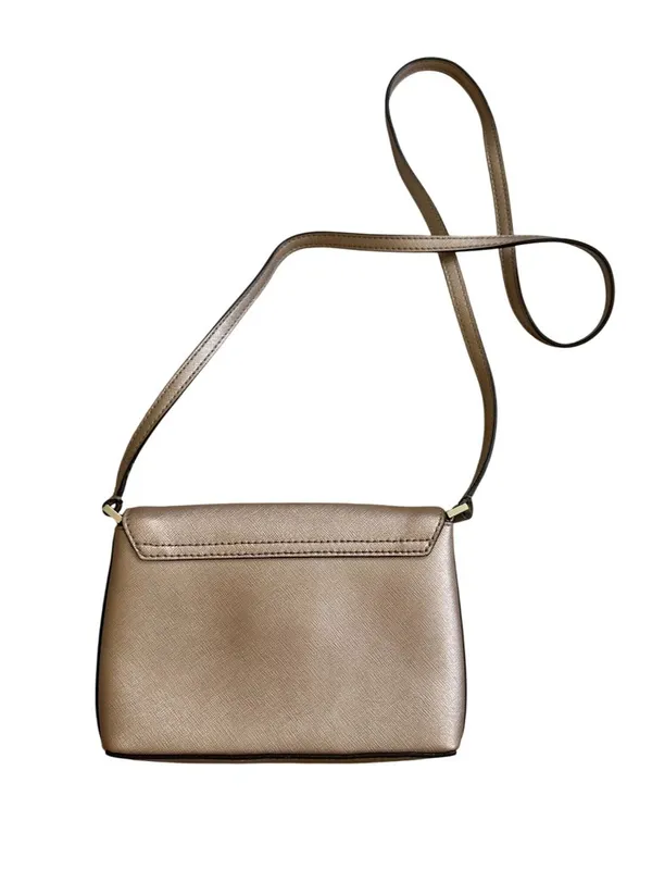 KATE SPADE Rose Gold Saffiano Leather Crossbody Bag - Image 3