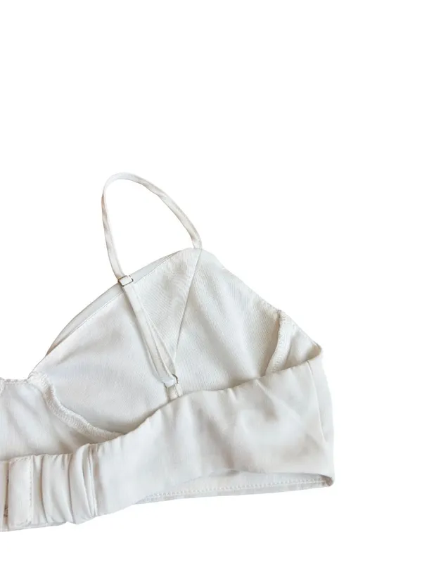 Princess Polly White Ivory Triangle Bralette Adjustable Strap Size 6 Women's - Image 13