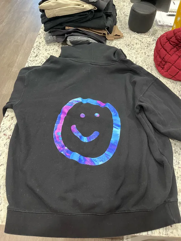 happiness project hoodie Black Size XL - Image 2