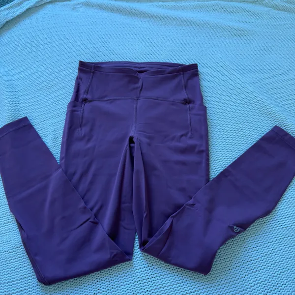 Lululemon Swift Speed High-Rise Tight 25" Vintage Plum - Image 7