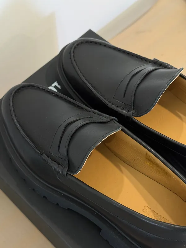 ALOHAS Dexter Black Slip On Loafer Size EU 38(US 7/7.5) - Image 2