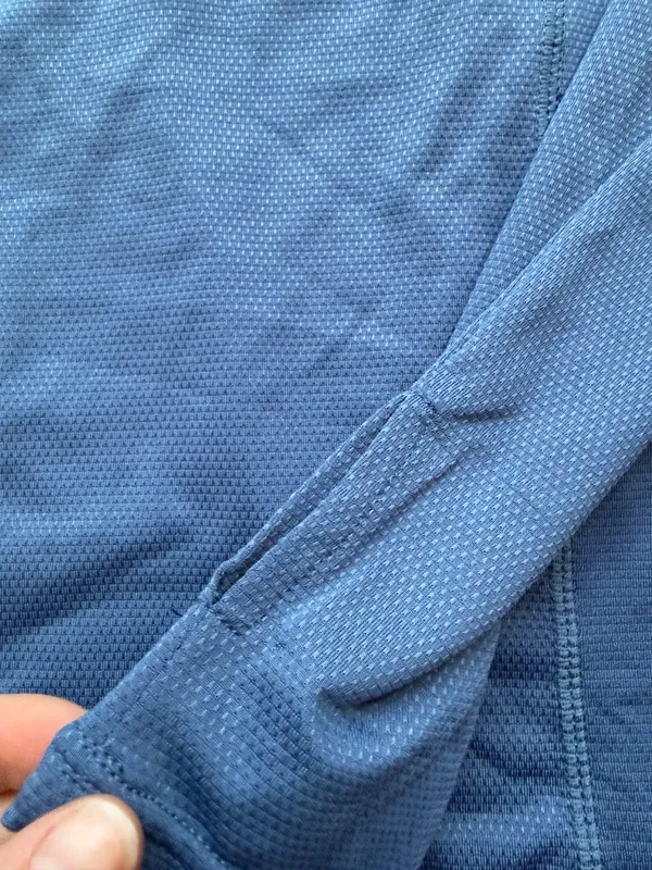 NWT Women’s Wave Life Aqua Spray Blue Long Sleeve Hoodie Cover Up - Size XS - Image 7
