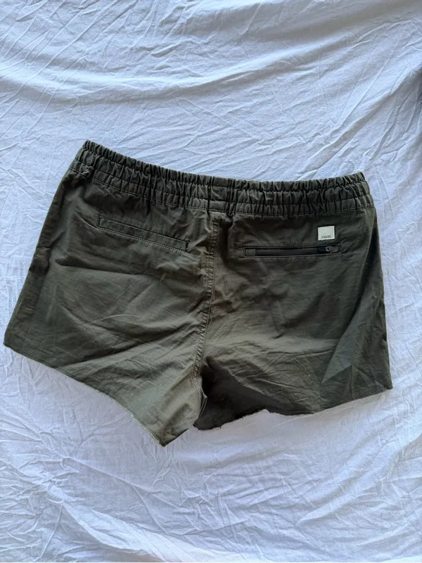 Vuori Olive Drawstring Relaxed Fit Women’s Athletic Shorts - Image 7