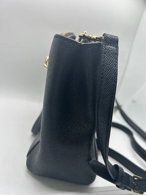 Coach Black Pebbled Leather Christie Satchel Tote Handbag Purse w/ Wallet 🌺🌺 - Image 4