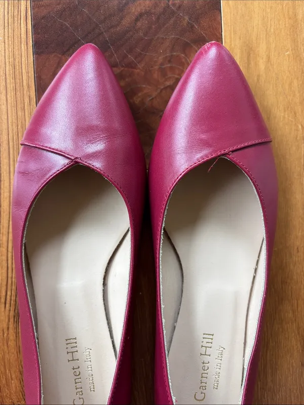 Garnet Hill Italian leather flats - Image 6