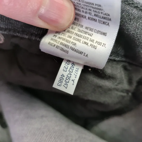 American Eagle Strigid Mom Jean Women 6 Regular‎ Washed Black High Rise - Image 6