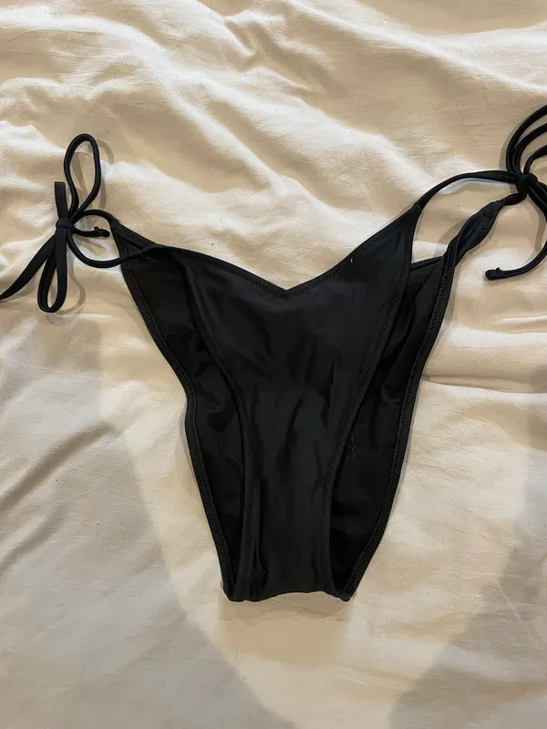 Aerie Black Bikini Bottoms - Image 2