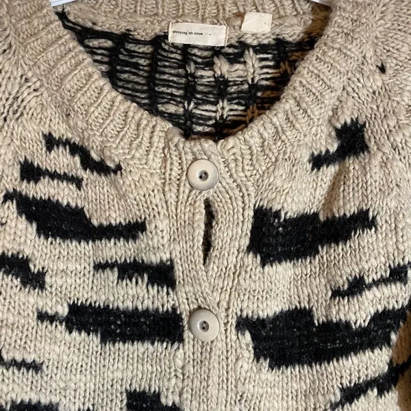 Sleeping on‎ Snow Cardigan Sweater - Image 8