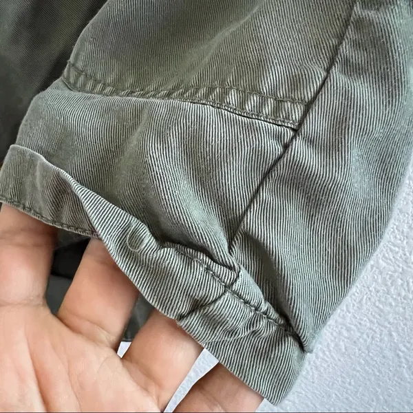 Tentree Dark Green Tencel Instow Short Regular Mid-rise Pull-on Short L - Image 7