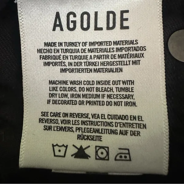 Agolde Lana Crop Jeans Rhyme Size 26 - Image 14