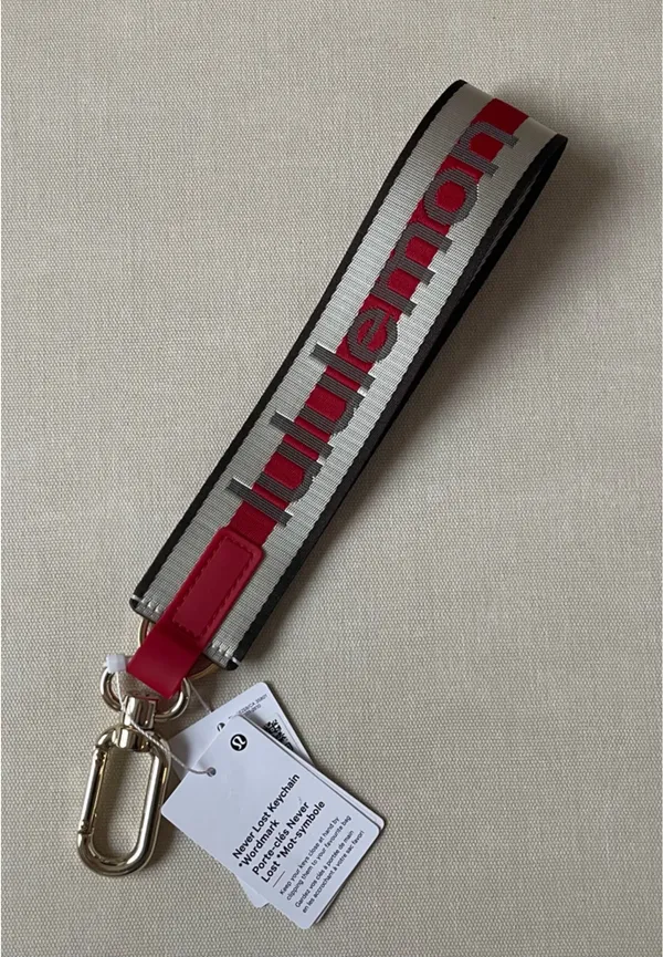 Lululemon Never Lost Keychain *Word Mark* - Image 2