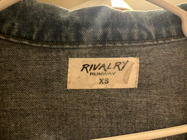 Boutique Tennessee Jean Jacket Blue Size XS - Image 4