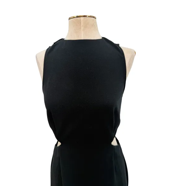Elliatt Audrina Black Cutout Sheath Cocktail Dress NWT Missing Overlay‎ Small - Image 3