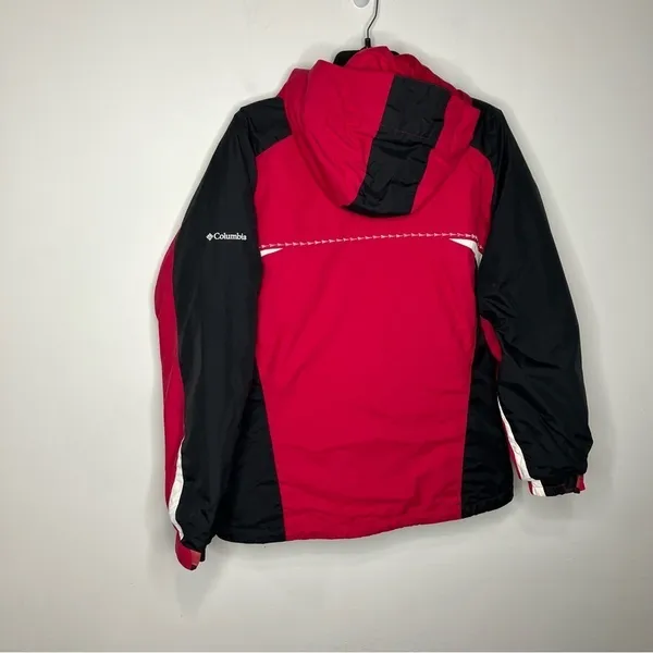 Columbia Sherpa lined coat size large hot pink‎ white black - Image 9