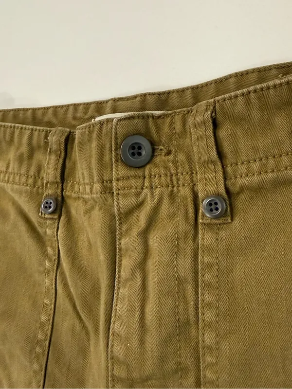 Madewell The Perfect Vintage Wide Leg Utility Pant Women’s 25T Golden Spinach - Image 9