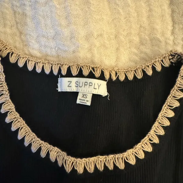 Z Supply JAIDYNN WHIPSTITCH RIB TANK - Image 3