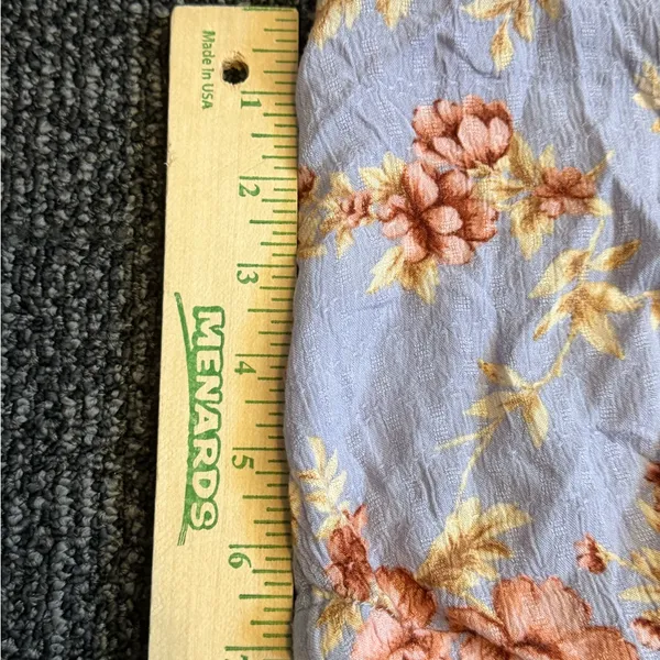 American Eagle Halter Crop Top Womens S Floral Y2K Cottage Core Fairy Hippie - Image 2